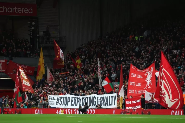 FSG Under Fire: Liverpool FC Fans Protest High Ticket Prices Ahead of Crunch Meeting.