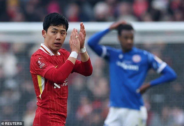 Wataru Endo shares his thoughts on life at Liverpool